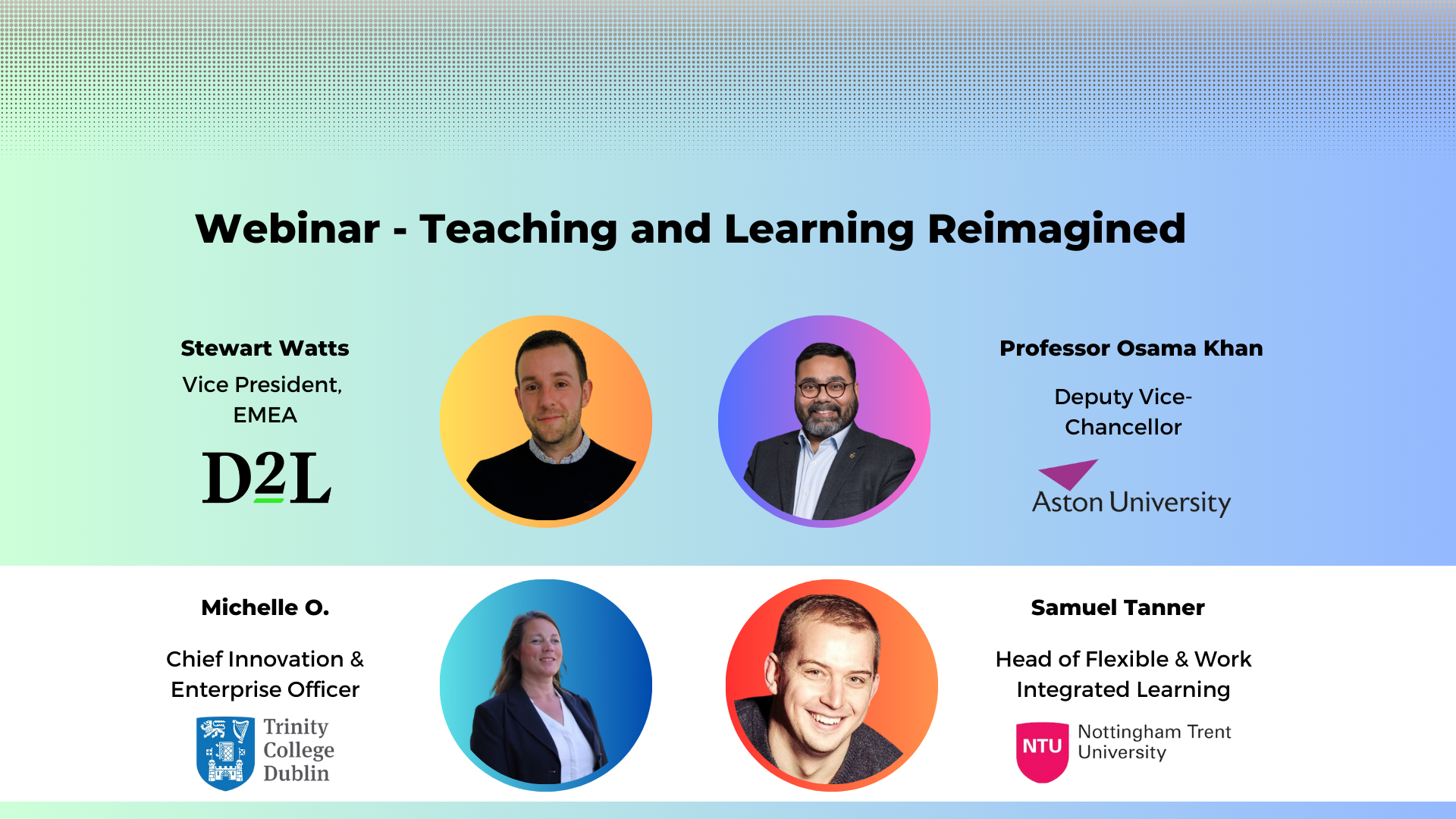 Teaching and Learning Reimagined