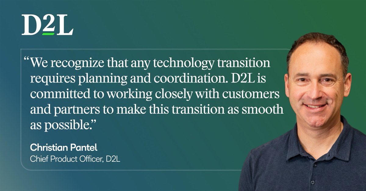 Christian Pantel, Chief Product Officer i D2L, om overgangen til LTI 1.3